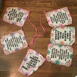 Natural life wall flags